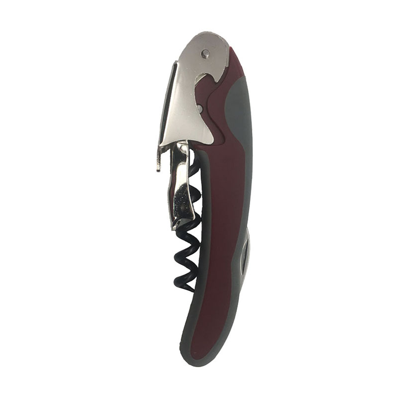 #10018 Rubber Two-tone Corkscrew